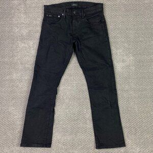 Polo Ralph Lauren The Varick Slim Straight Black Jeans Men's 32 x 32 Stretch